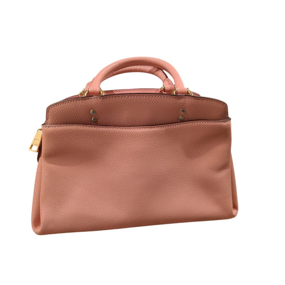 NWOT Coach Mini Lillie Carryall Petal Pink Gold Tone Hardware Crossbody Satchel - Picture 4 of 8